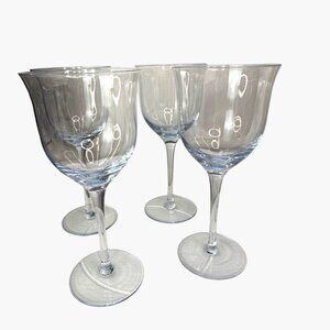 Royal Prestige Islander Collection Bermuda 8303 Lead Crystal Wine Glasses Set